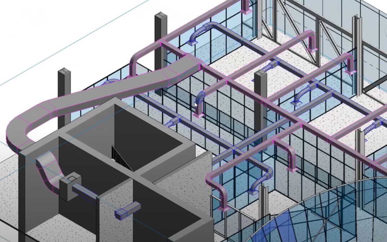 Revit Tutorial MEP HVAC Ductwork file